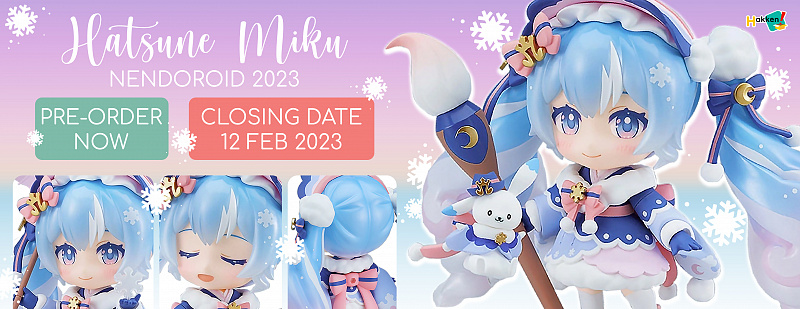 [Preorder] Nendoroid 2023 Snow Miku: Serene Winter Ver.